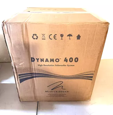 MartinLogan - Dynamo 400 8  150W Ported Compact Powered Subwoofer -Satin Black • $385