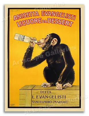 Anisetta Evangelisti - 1920s Vintage Italian Advertising Poster - 18x24  • $13.95