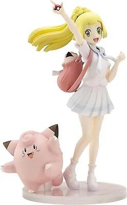Kotobukiya Pokemon Center Lillie & Clefairy Pippi Official 1/8 Scale Figure • £74.49
