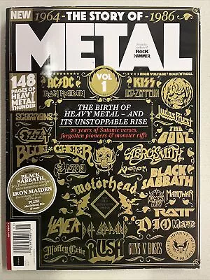 THE STORY OF METAL UK Magazine VOL 1 5th Edition CLASSIC ROCK METAL HAMMER 2023 • $16.49