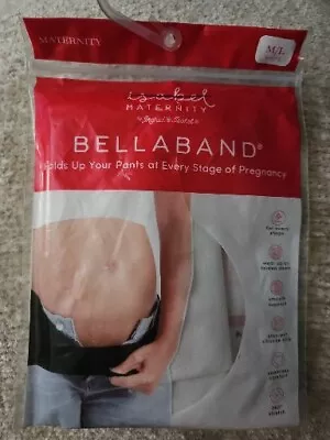 Bellaband By Ingrid & Isabel Maternity Belly Band In White Size M/L NEW  • $10