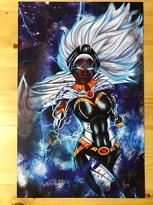 X-Men Storm Art Print 11x17 Convention Exclusive Double Signed • $19.99