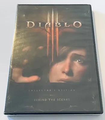 Diablo 3 Behind The Scenes DVD NEW & SEALED** Collectors Edition Blizzard Ent. • $17.95