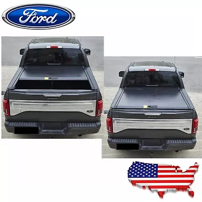 For Ford 2010-22  F-150 Tonneau Cover 5.5' Truck Bed Retractable Waterproof Hard • $625.36