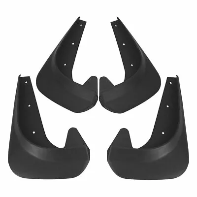 Black Mud Flaps Splash Guard Fender Mudguard Set Universal Car Tires Protect Kit • $24.99