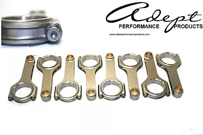 GM CHEVY LS 6.125  H-Beam Forged Connecting Rods W/ ARP 2000 ROD BOLTS • $450