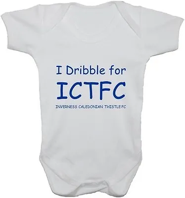 £9.49 • Buy Inverness Caley Thistle Baby Bodysuit/Romper/T-Shirt Newborn - 24m Football Team