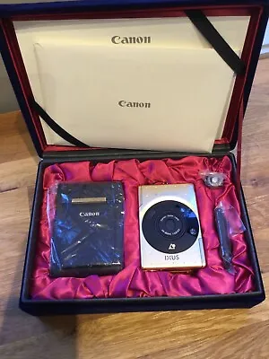 £27.50 • Buy CANON  IXUS GOLD  LIMITED EDITION  APS FILM CAMERA - Brand New