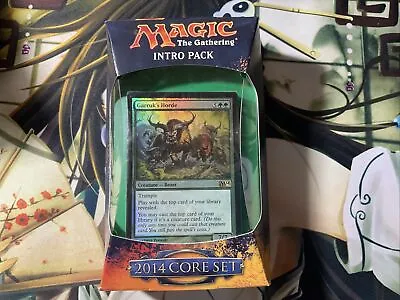 2014  Mtg  Core Set  Intro Pack Factory Seald. Bestial Strength • $24.99