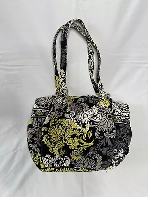 Vera Bradley Glenna Tote Shoulder Bag Baroque Green And Black • $18