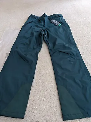 New Oakley Men's Small Green Snowboard Ski Pants FN Dry 19K • $75