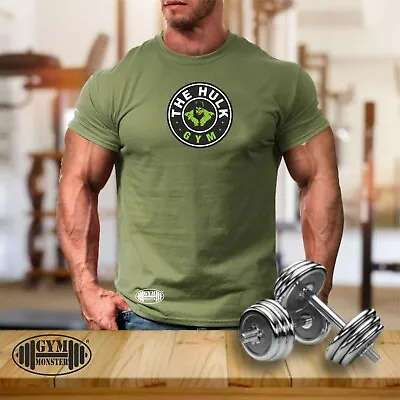 Hulk Gym T Shirt Gym Clothing Bodybuilding Training Workout Exercise Boxing Top • £10.99