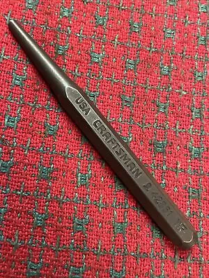 $9.99 • Buy Vintage Craftsman 3/8  Center Pin Punch 42861 WF Made In USA Excellent!