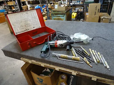 Metabo TLS-25 Corded Rotary Hammer Drill Concrete Masonry W/ Bits & Case DFS • $199.99
