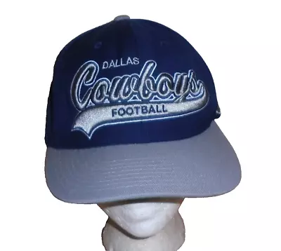 NFL Dallas Cowboys Mitchell & Ness Snapback Navy Blue Script • $15