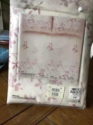 Marks And Spencer Double Duvet Set  Vintage Nwt  • £9.99