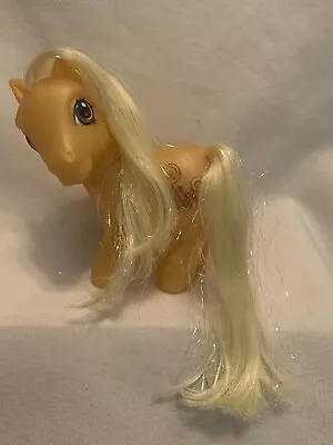 My Little Pony MLP G3 Butterscotch Hasbro 2002 Lollipops Tinsel Hair Flaw • $10