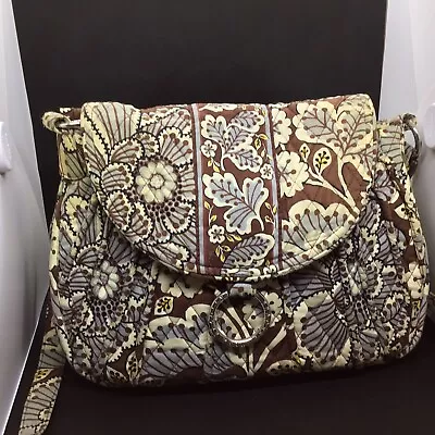 Vera Bradley Messenger Bag Slate Blooms • $15