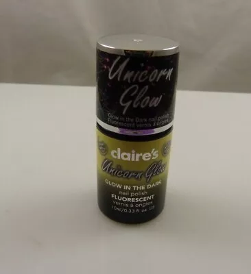 Unicorn Glow In The Dark Nail Polish Claire's Fluorescent • $7.99