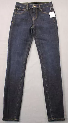 J Brand Made In USA Womens Blue Mid-Rise Crop Skinny Jeans Size 23  24 X 26 $198 • $99.99