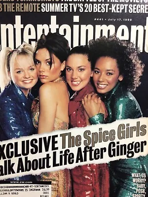ENTERTAINMENT WEEKLY ~ #441 ~ July 1998 ~ Spice Girls ~ NRMT!!! • $4.99