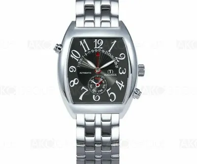 NEW MAGNUS Monterrey M110MSS42 Automatic Stainless Steel Mens Watch • $187.50