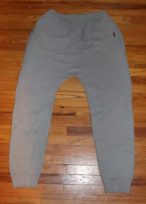 Unyforme Drop Crotch Harem Jogger Sweatpant Heather Grey Sz XL • $18