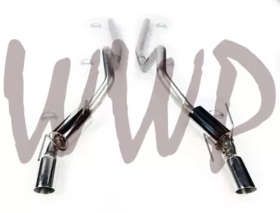 Stainless Steel 2.5  CatBack Exhaust Muffler Kit 05-10 Ford Mustang GT 4.6L S197 • $259.95