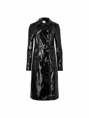 BNWT 2016 ARCHIVE BY ALEXA CHUNG M&S Briggate Vinyl Trench Coat & Belt UK 14 42 • $435.67