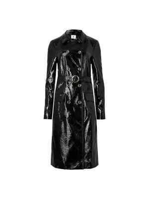 $410.94 • Buy BNWT 2016 ARCHIVE BY ALEXA CHUNG M&S Briggate Vinyl Trench Coat Iconic UK 8 36 4