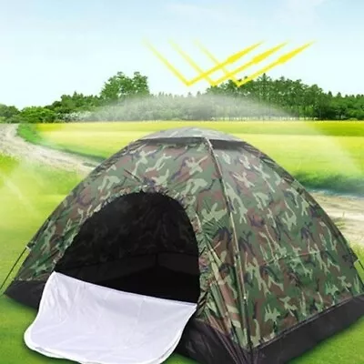 2 Person Camping Tent Waterproof Room Outdoor Hiking Backpack UV Protection • $40.89