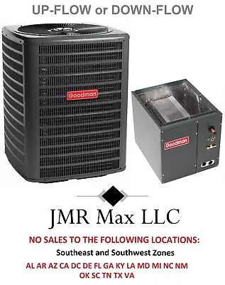 4 Ton 13.4 SEER2 Split System Air Conditioner Add-On Up-Dn Flow 21  Coil • $2937