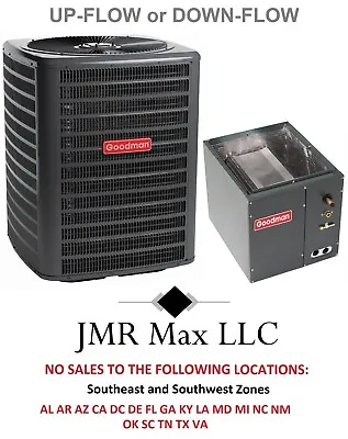4 Ton 13.4 SEER2 Split System Air Conditioner Add-On Up-Dn Flow 24.5  Coil • $2941