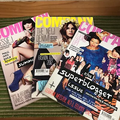 VINTAGE READING!!  3 UK Cosmopolitan Magazines - Feb & June 2012 & Jan 2013 • $7.46