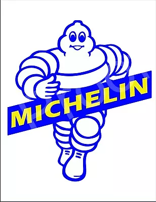 Michelin  #l776 Sign 24 X 18.5  Garage Aluminium metal New Tyres Large plaque • £34.95