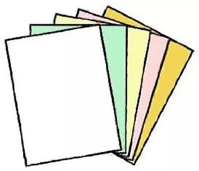 100 Sets Of 5 Part NCR Carbonless Paper 500 Sheets Reverse Collated • $92.99