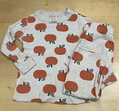 Hanna Andersson Pajamas Orange Pumpkins Size 3T • $8