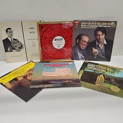 Vintage Collection Of 6 Variety Classical Music Vinyl Records • $9.99