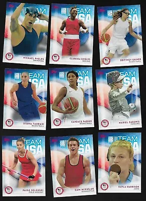 2016 Topps Olympics Complete Your BASE Set Select Your Athlete $1 Shipping • $0.99