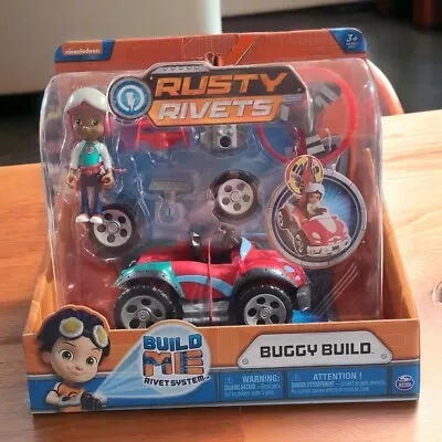 Nickelodeon Rusty Rivets Build Me Buggy Build Vehicle & Figure Set Nick Jr. • $30