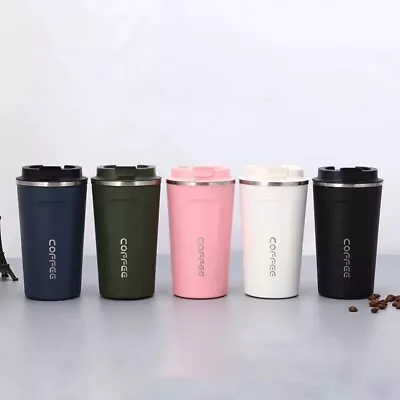 20oz Insulated Coffee Mug With Lid Stainless Steel Cup Double Wall Vaccum Flask • $20