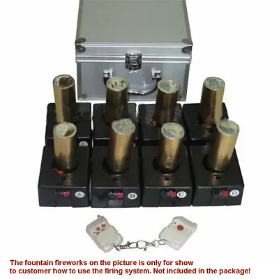 Wireless Fireworks Firing System 2 Remot +8 Cues Stage Fountain+rechargeable • $75.19