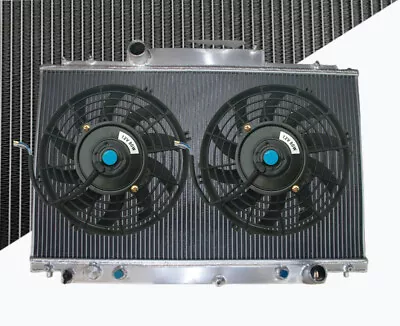 Alu Radiator+fan For Lexus Sc400/toyota Soarer Uzz30/31/32 1uzfe Auto 1991-1996 • $220