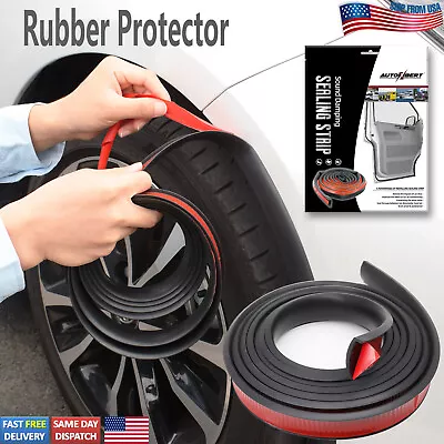 9.8FT Fender Flares Car Wheel Eyebrow Arch Extension Protector Trim Strip 300cm/ • $12.68