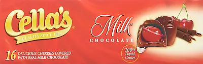 Cella's Cherries Covered With Real Milk Chocolate - 16 CT 8oz • $9.48
