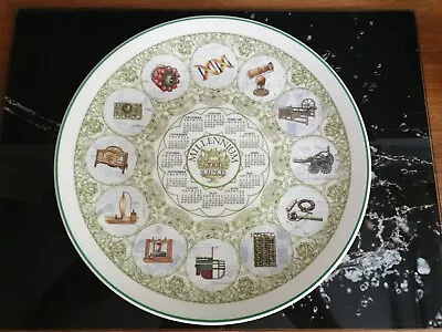 Wedgwood Millennium Calendar Plate 2001 The Sciences Wedgewood Millenium • £4.99