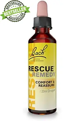 £8.99 • Buy 20ml Bach Rescue Remedy - Comfort & Assurance - Emotional Anxiety Nervous*