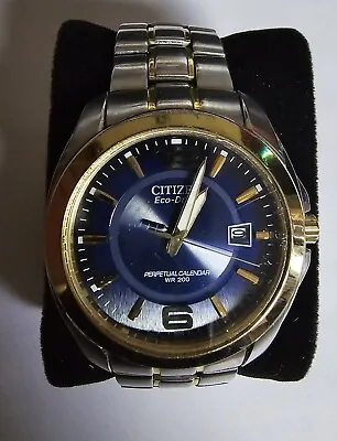 Citizen Eco-drive Perpetual Calendar WR200 • $140