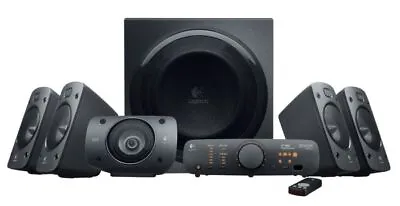 $259.99 • Buy Logitech Z906 5.1 Channel Surround Sound Speaker System (IL/RT5-980-000467-MRF)