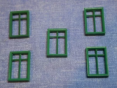 Vintage Bayko - Windows - Green - 4 Pane - 5 Off • $4.97